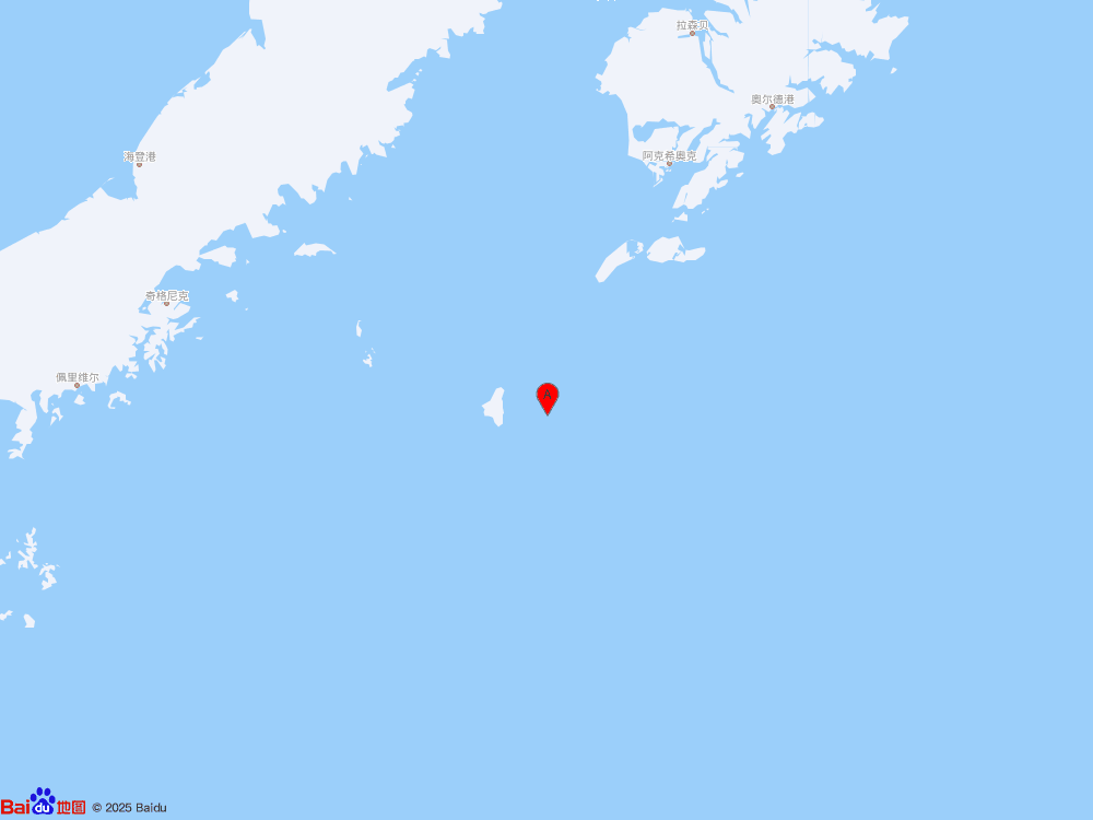 美国阿拉斯加州以南（北纬55.80度，东经-155.20度）发生5.8级地震