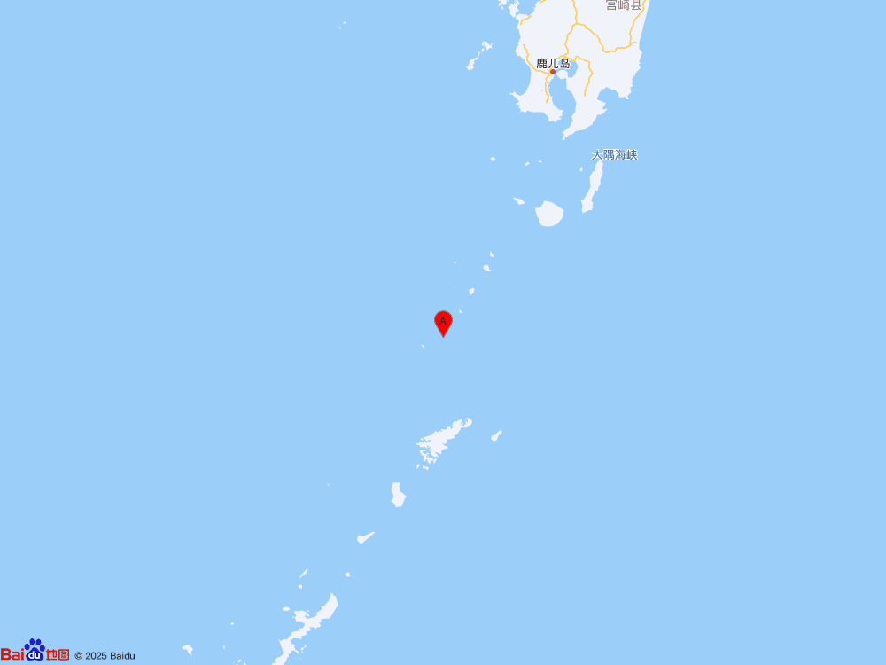 琉球群岛发生5.2级地震