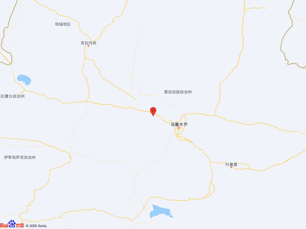 新疆昌吉州呼图壁县发生3.4级地震