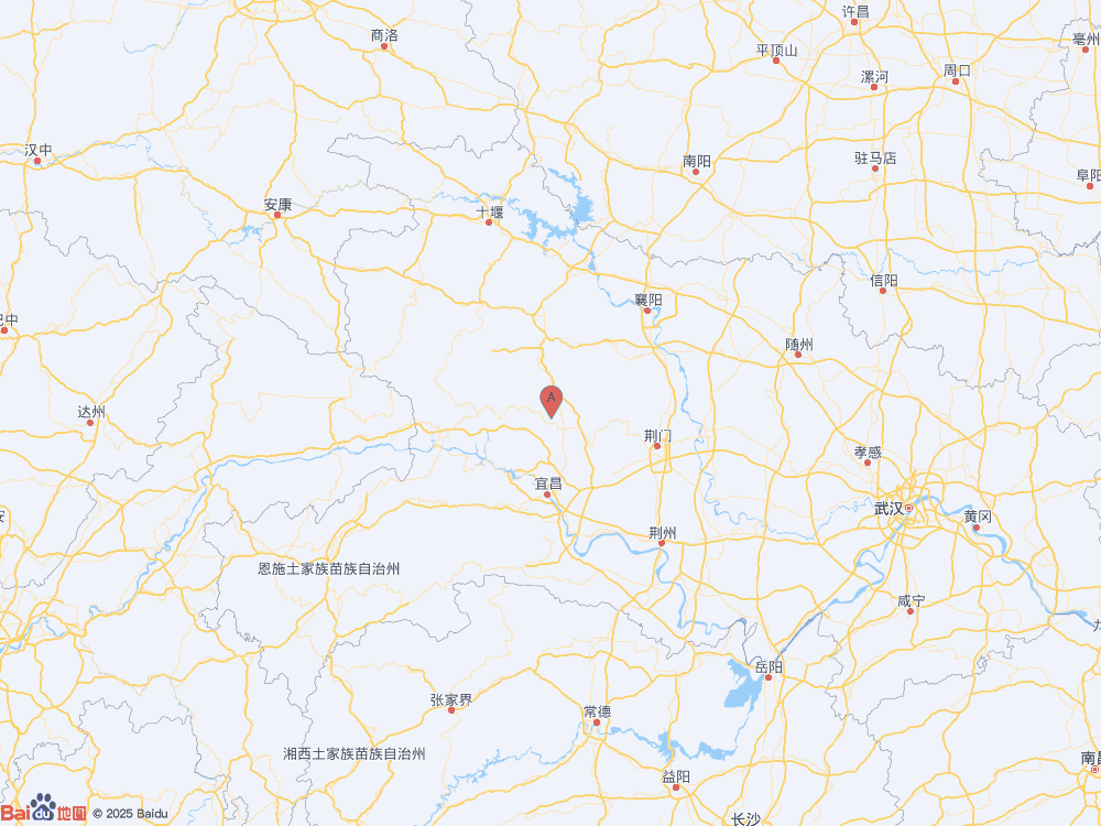湖北宜昌市远安县发生3.4级地震