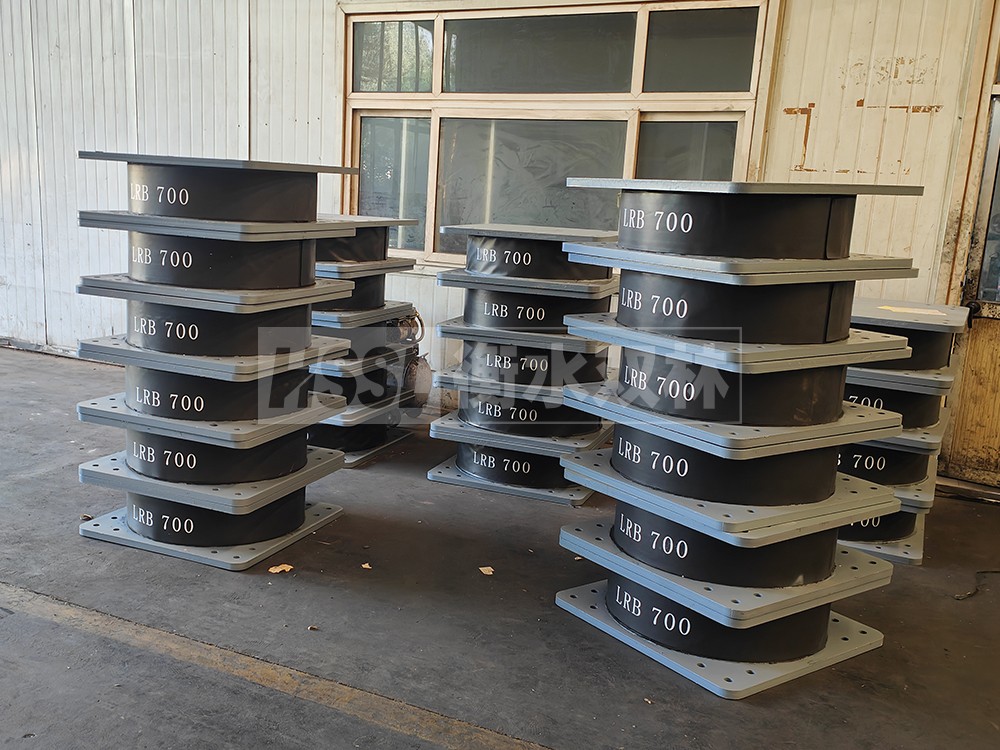 LRB隔震支座1000(II型) LNR隔震支座D420 LRB1000铅芯隔震支座厂家