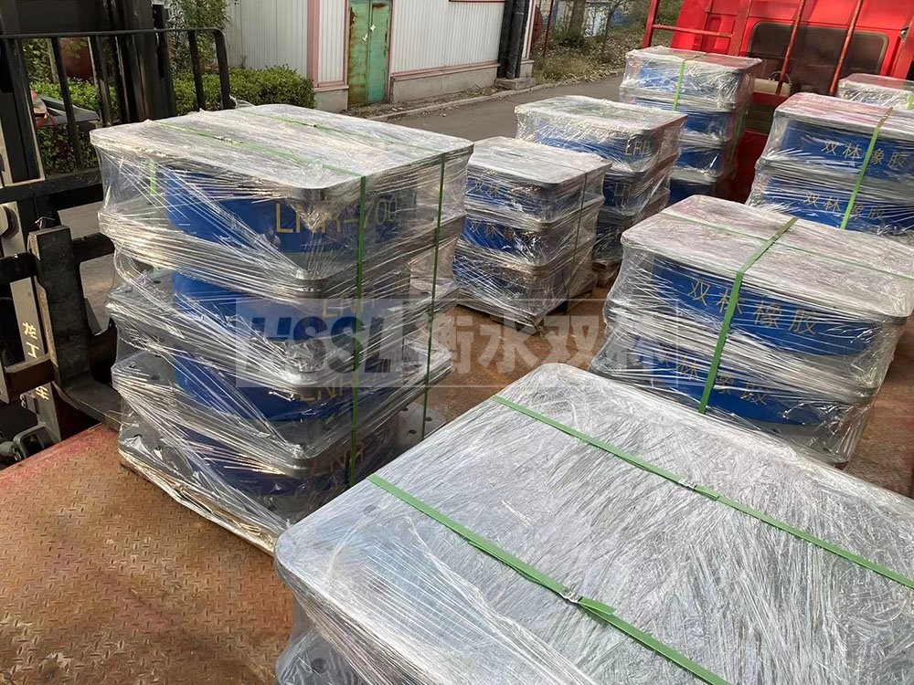水平分散型橡胶隔震支座